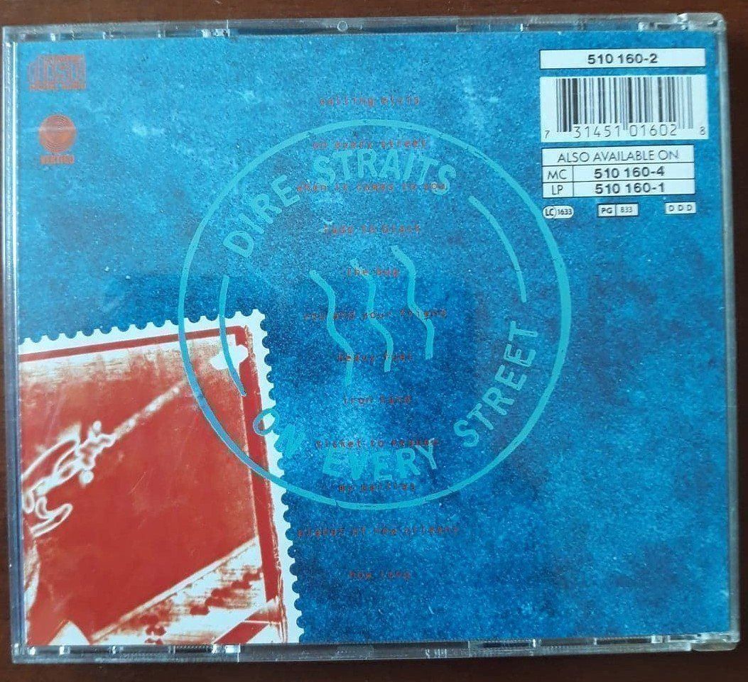 CD: DIRE STRAITS - On Every Street - CD 1991 – Usato da Le Locle venduto da PereiraHugo 1