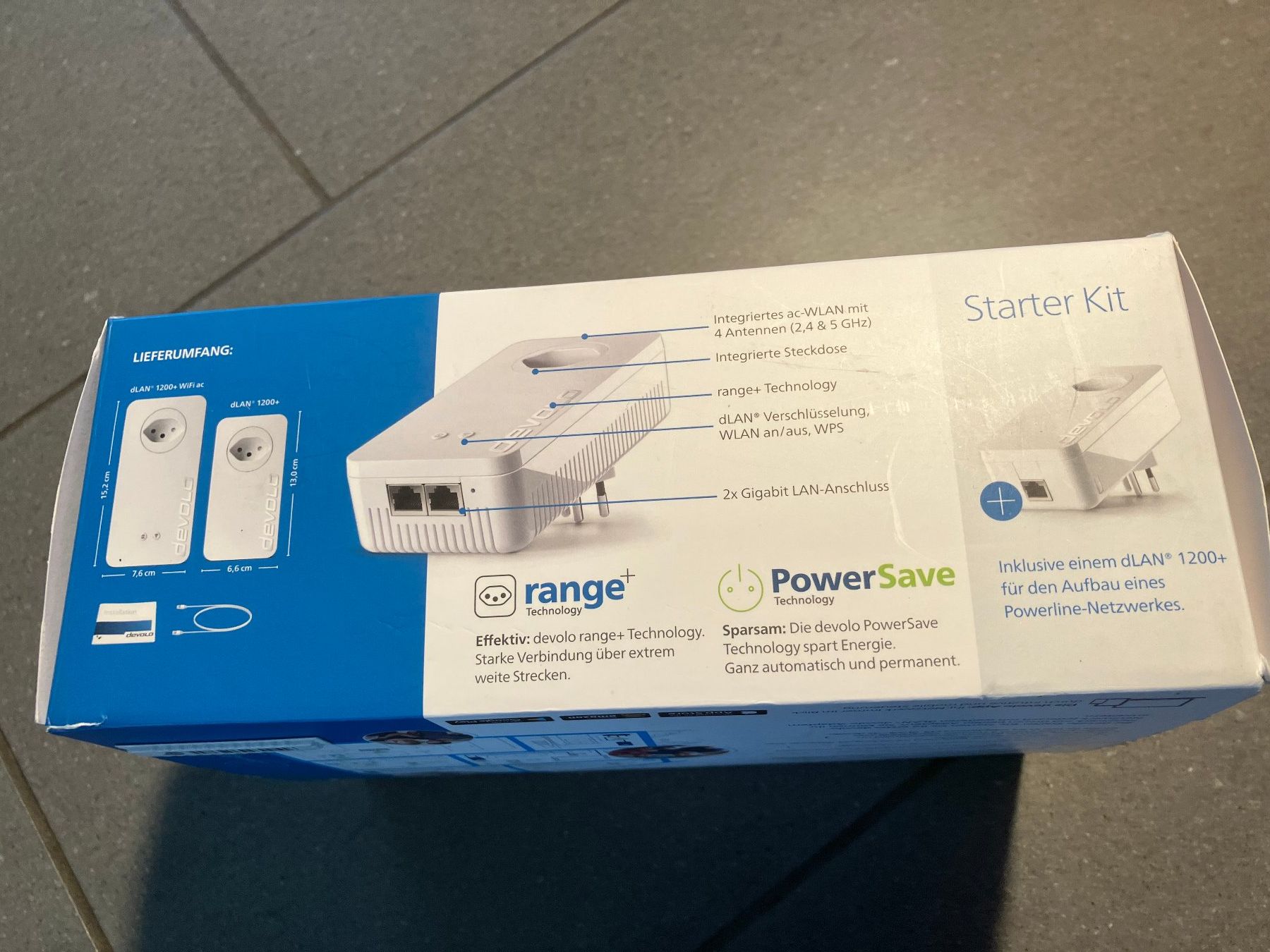 Devolo Unità & Adattatore: Devolo dLAN 1200+ WiFi ac Starter Kit Powerline Adapter – Nuovo (secondo la descrizione) da Winznau venduto da gugi2009 6