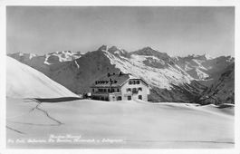 Samedan GR Muottas Muragl winterliches Alpenpanorama