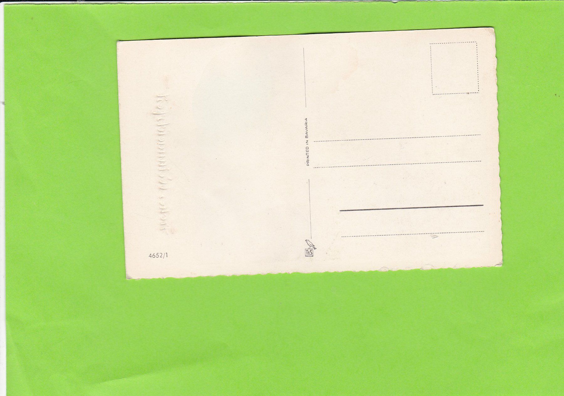 Cartoline postali: Frohes Weihnachtsfest-Kleinkind – Usato da St. Peterzell venduto da neckertal 1