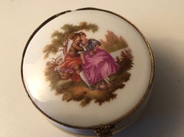 Schmuckdose Porzellan limoges