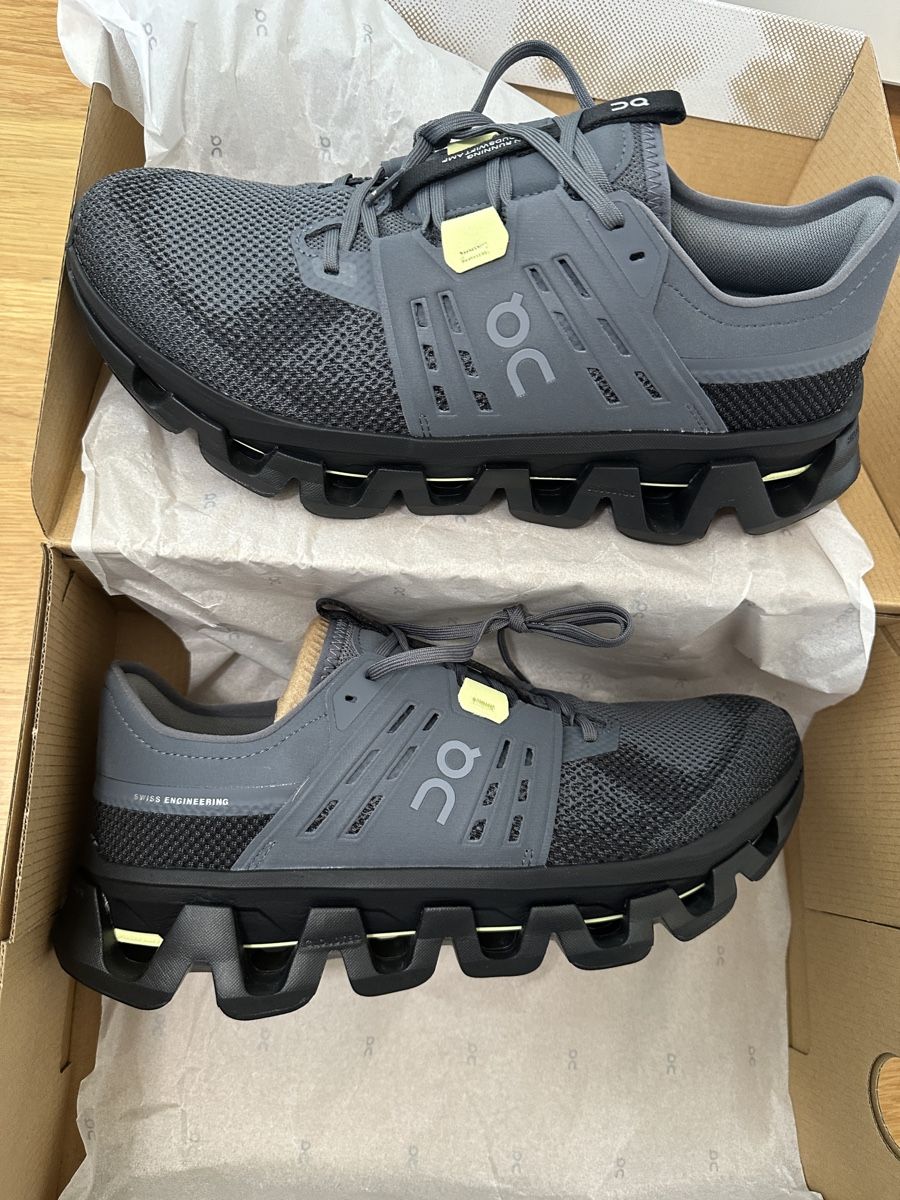 On Scarpe da uomo: On Cloudswift Amp Stone/Black Men's Size 11.5 New – Nuovo e nell'imballaggio originale da Zürich venduto da gel_8npg