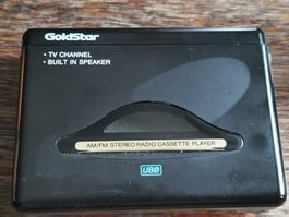Walkman mit Radio und Lautsprecher - GOLDSTAR - AHA-F25