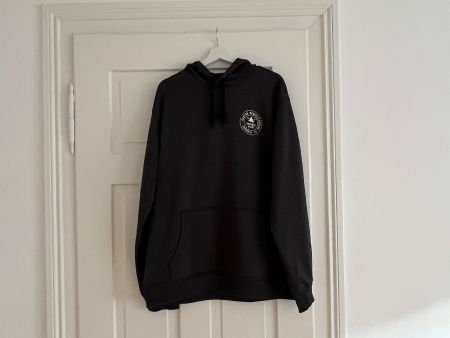 Burton Hoodie Herren Gr. L anthrazit, Kapuze, schlicht