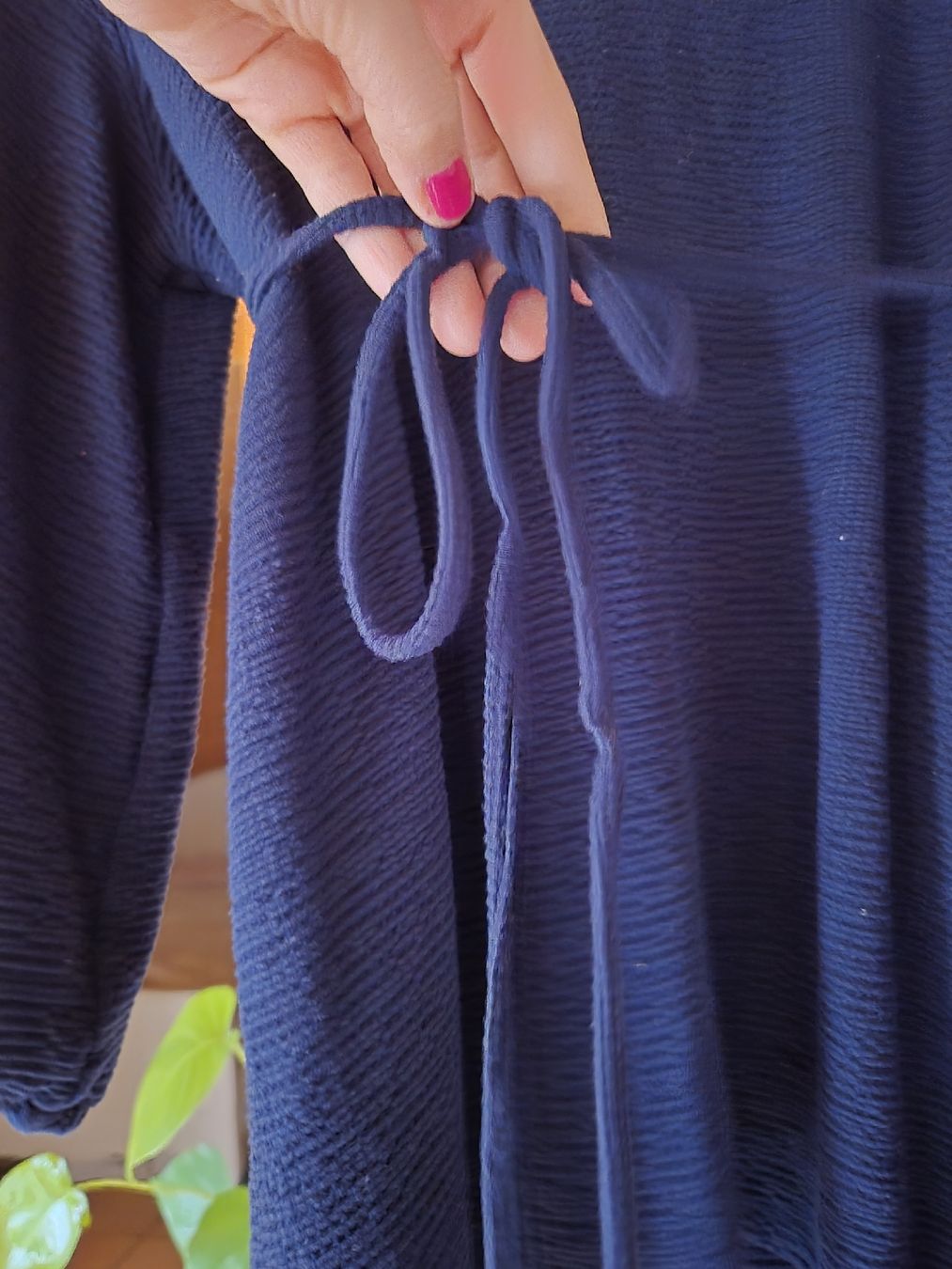 Camicette: Unstandsbluse Schwangerschaft C&A Dunkelblau – Usato da Wynigen venduto da La_Talpa 1