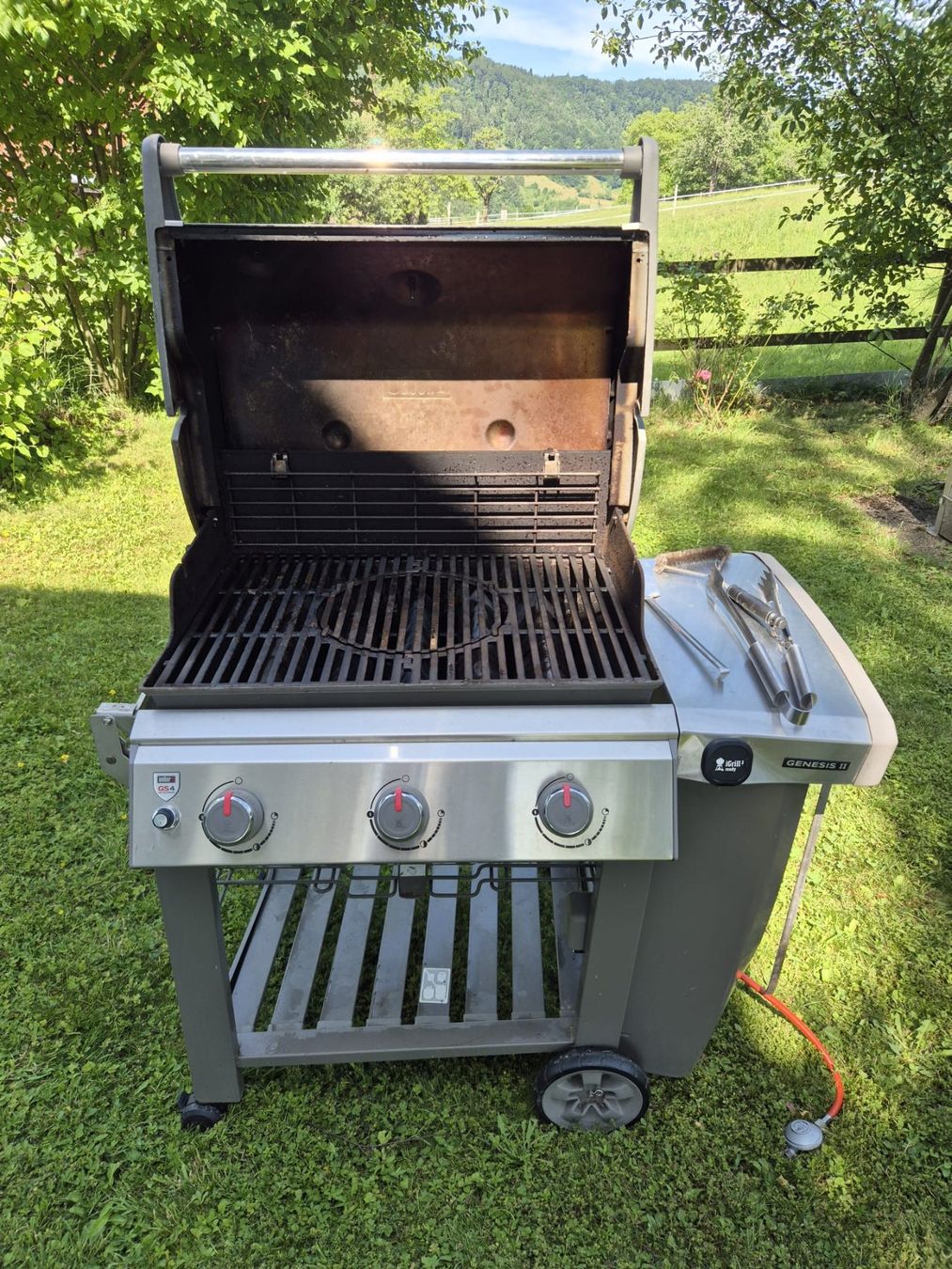 Weber Grils: Weber Grill Genesis II mit 3 Brennern – D'occasion à Muri AG par Biker2212