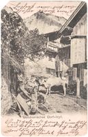 Bündnerisches DORF-IDYLL ca. 1900 (GR)