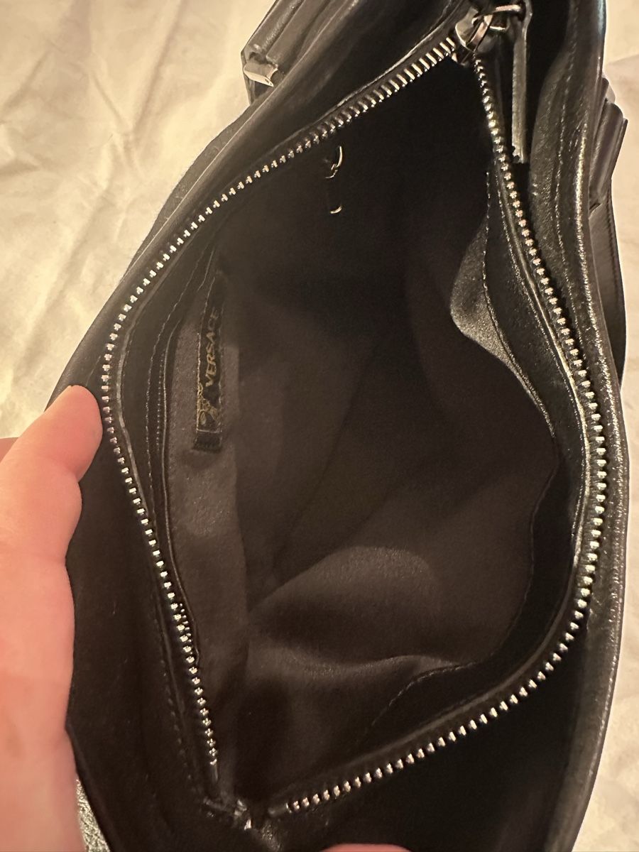 Versace Borse da donna: Sac Versace noir authentique - Élégant et Intemporel! – Nuovo (secondo la descrizione) da Genève venduto da MyPrivateDressing 3