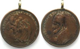 Vatikan - Medaillen PIUS V. AE Medaille o.J.(1572)  38mm