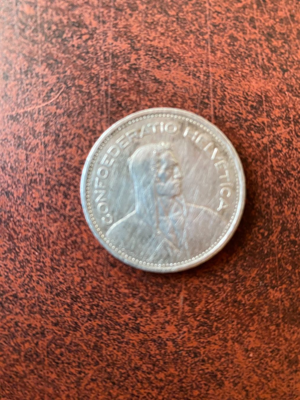 Tutti le monete: Silber 5 Franken Jg. 1931 – Usato da Landquart venduto da Pst3