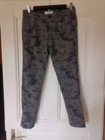 Monocrom Männer Wollhose Camouflage