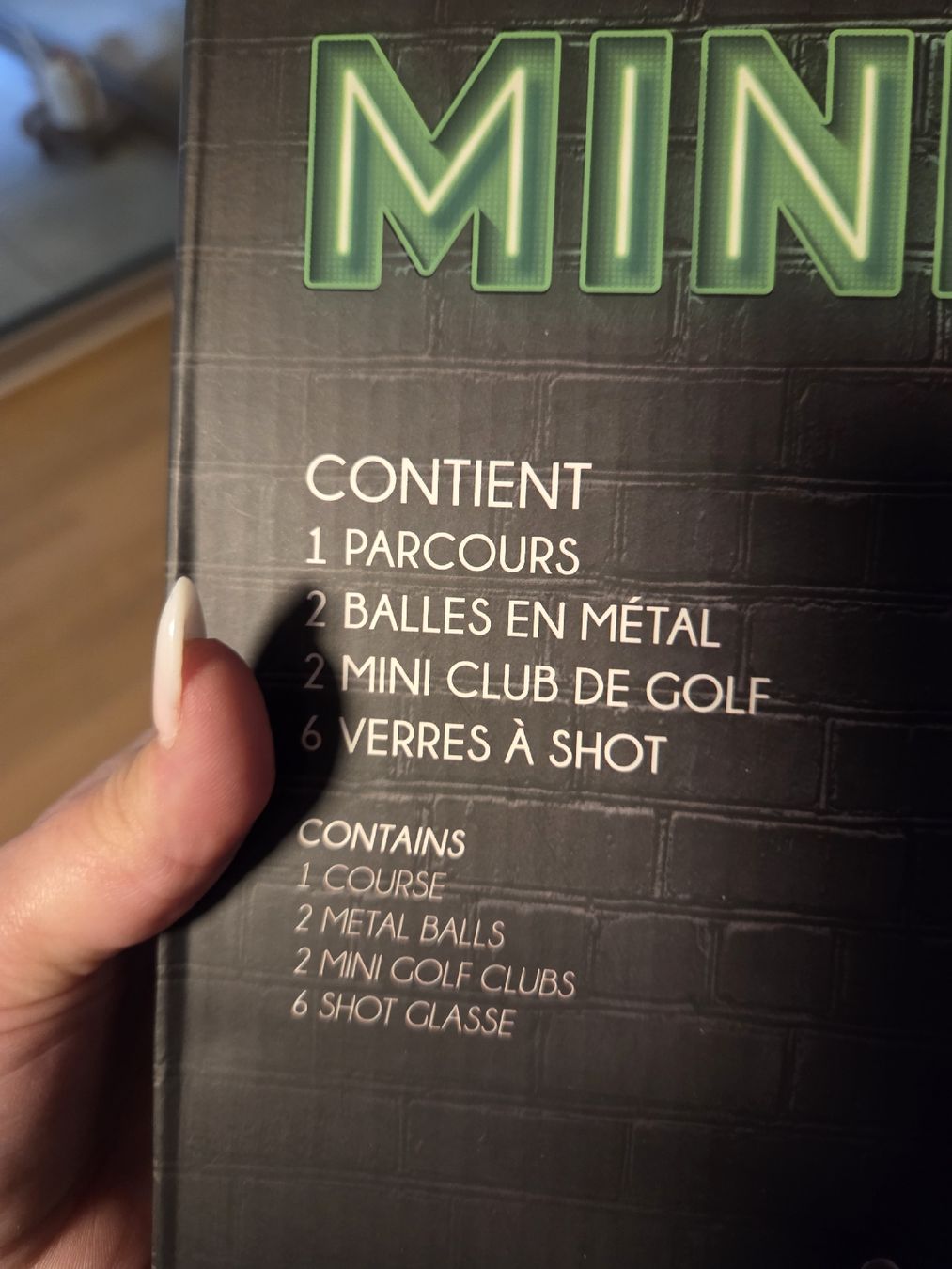 Jeux: Trinkspiel Mimigolf – Neuf avec emballage d'origine à Untervaz par lara061 1