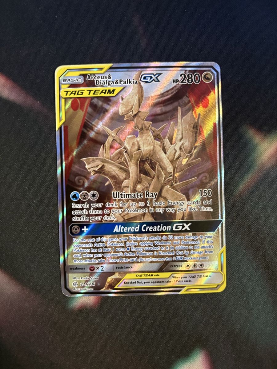Pokémon Carte collezionabili: Arceus & Dialga & Palkia GX – Nuovo (secondo la descrizione) da Bonstetten venduto da Tarnished