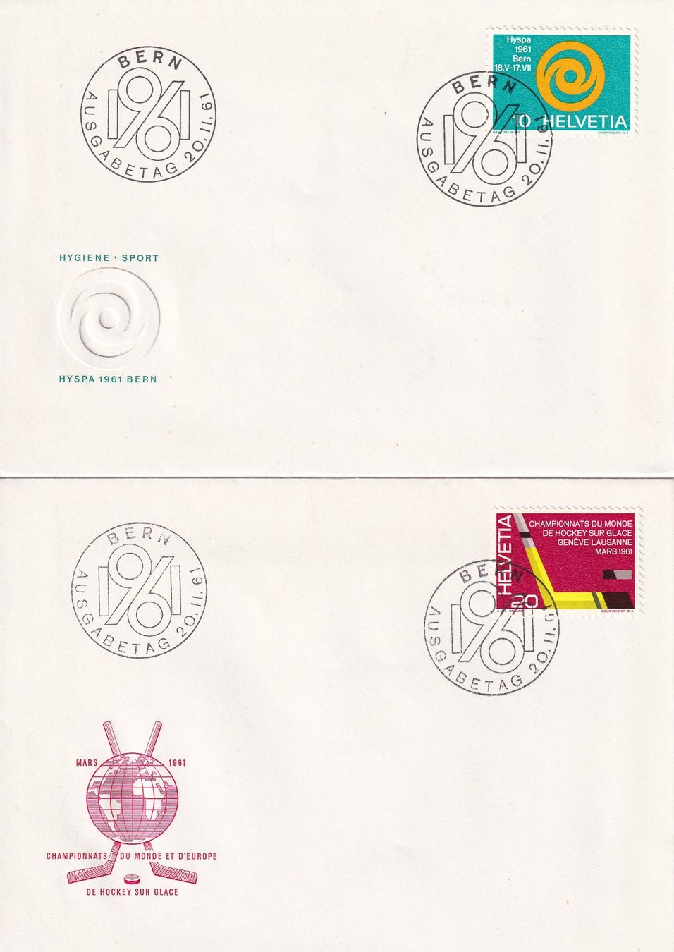 Tutti i francobolli: Lot 7 Briefe FDC 1959 - 1964 – Usato da Rossa venduto da becky05 1