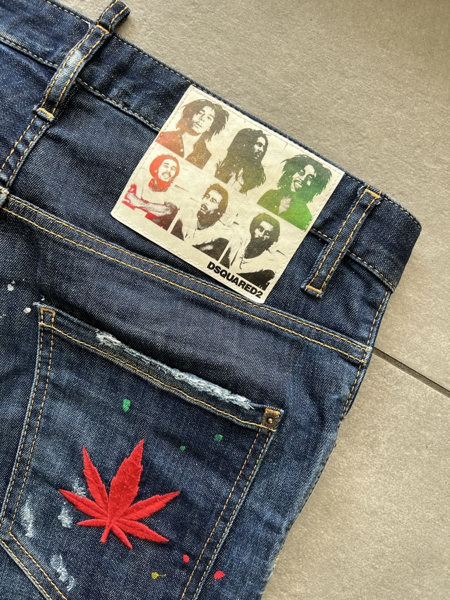 Dsquared2 Jeans: Dsquared2 Bob Marley jeans uomo 46 – Gebraucht aus Mendrisio von fly_9wzx 5
