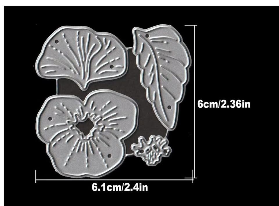 Sciablone: Neues Stanzschablonen-Set Blume(n) – Nuovo e nell'imballaggio originale da Effretikon venduto da wenuss 4