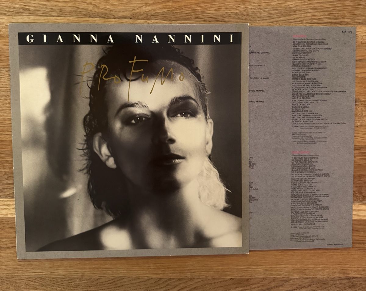 Vinyles: Gianna Nannini -  Profumo - LP 80s – D'occasion à Rorbas par BlackstarRecords 2