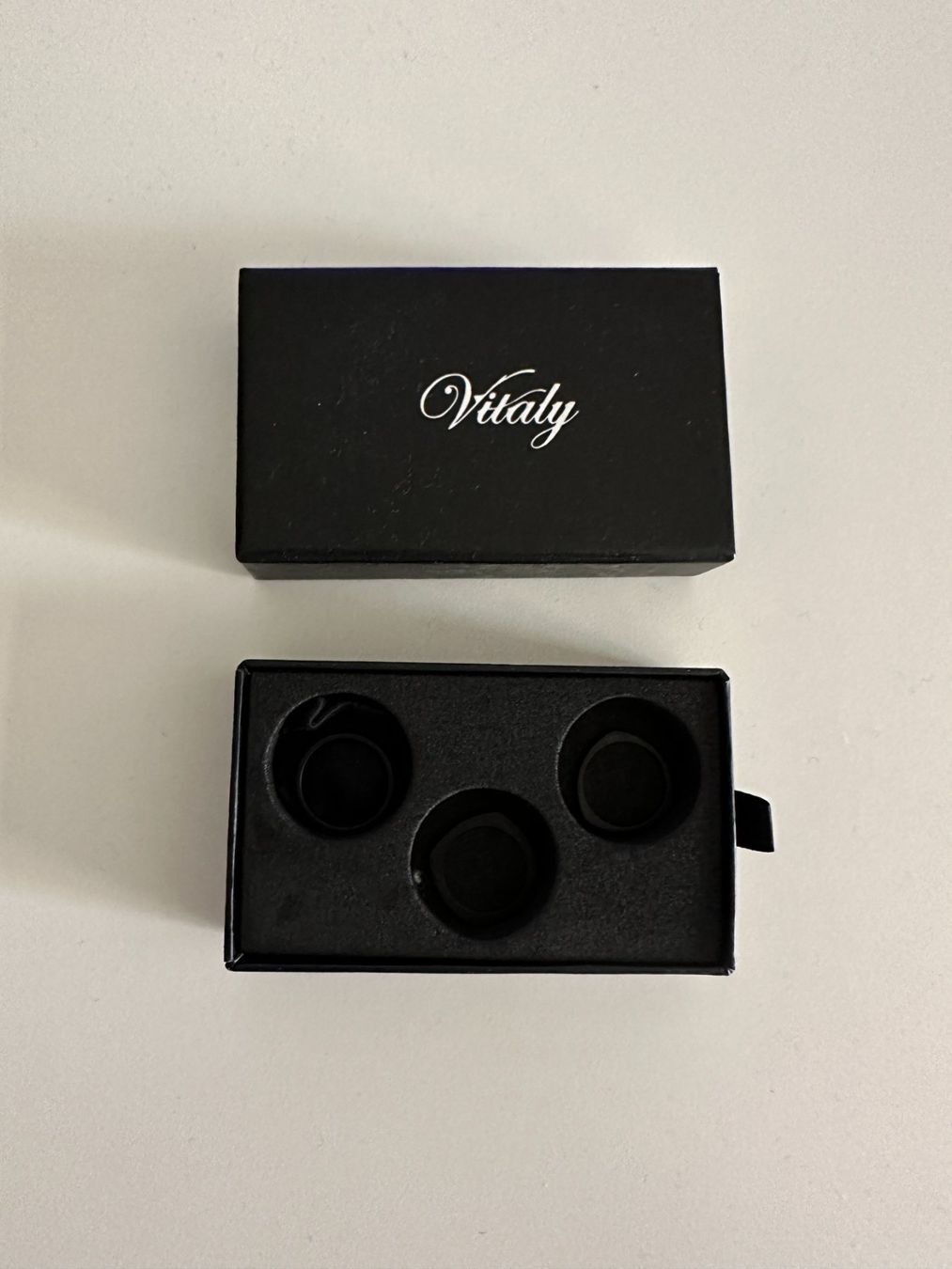 Ringe: VITALY - 3 schwarze Ringe – Gebraucht aus Zürich von Diazaio 1
