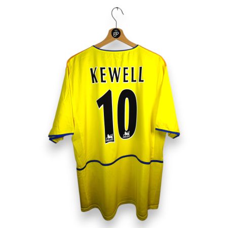 Original 2002-03 Leeds United Away Trikot Kewell