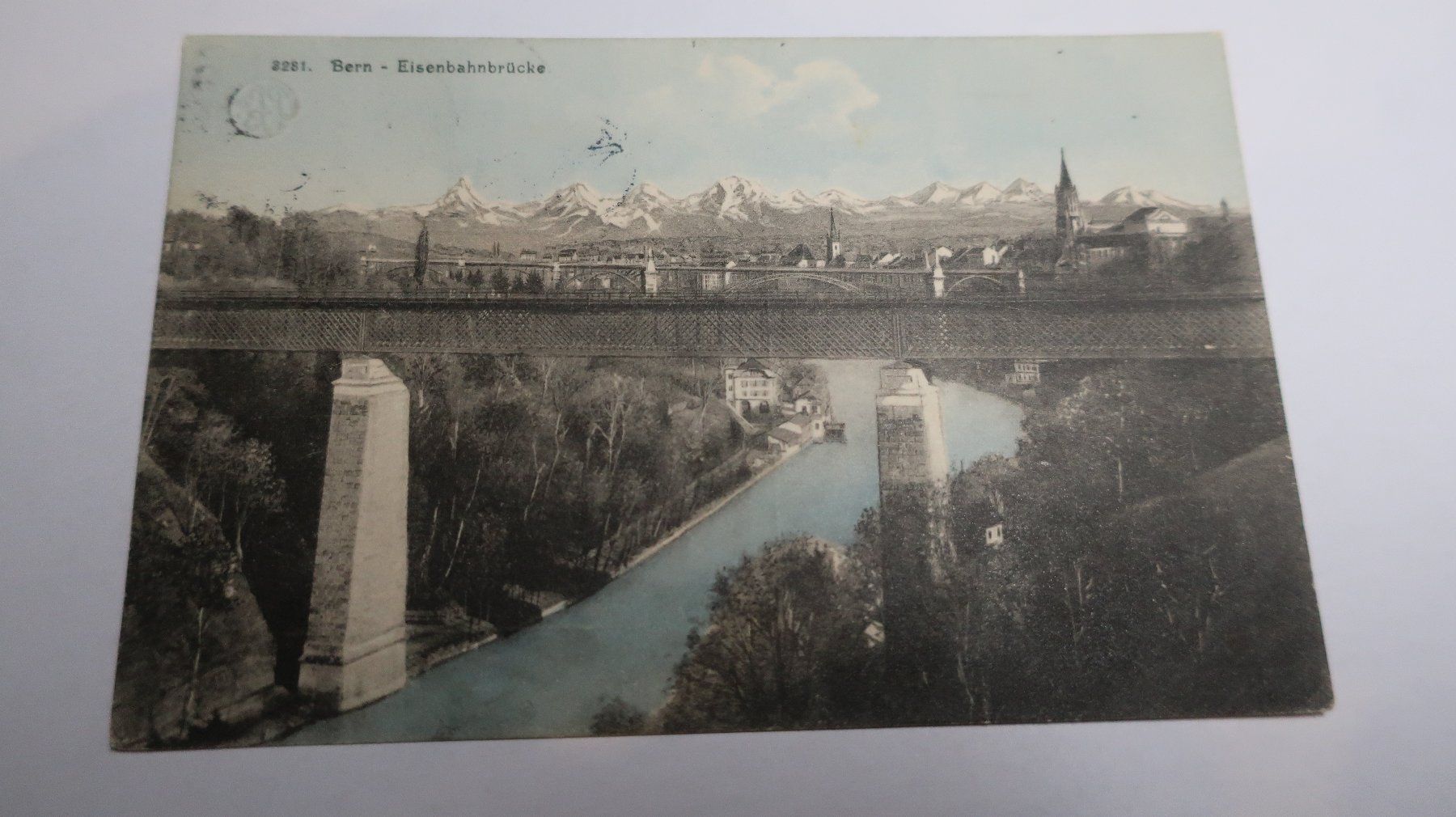 Cartes postales: Bern - Eisenbahnbrücke  1912 – D'occasion à Cormoret par Pascalll2001 1