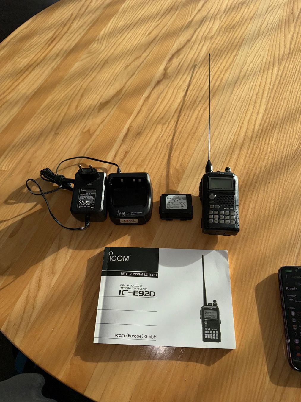 ICOM IC-E92D Dualband Amateurfunkgerät D-STAR Top Zustand (Gebraucht ...