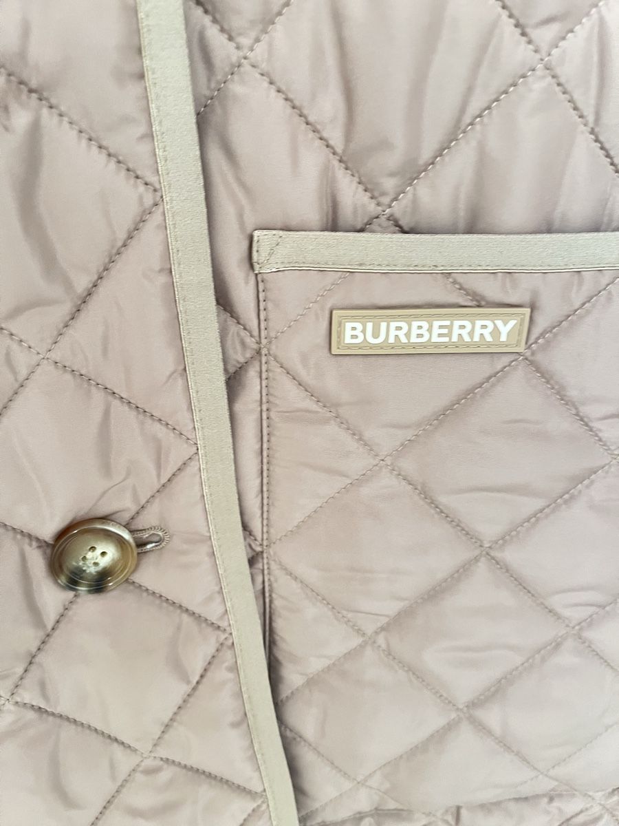 Burberry Mäntel: Burberry Quilted Double-Breasted Cotton Jacket Camel Tan – Neu (gemäss Beschreibung) aus Horgen von Lumina_birkin 2