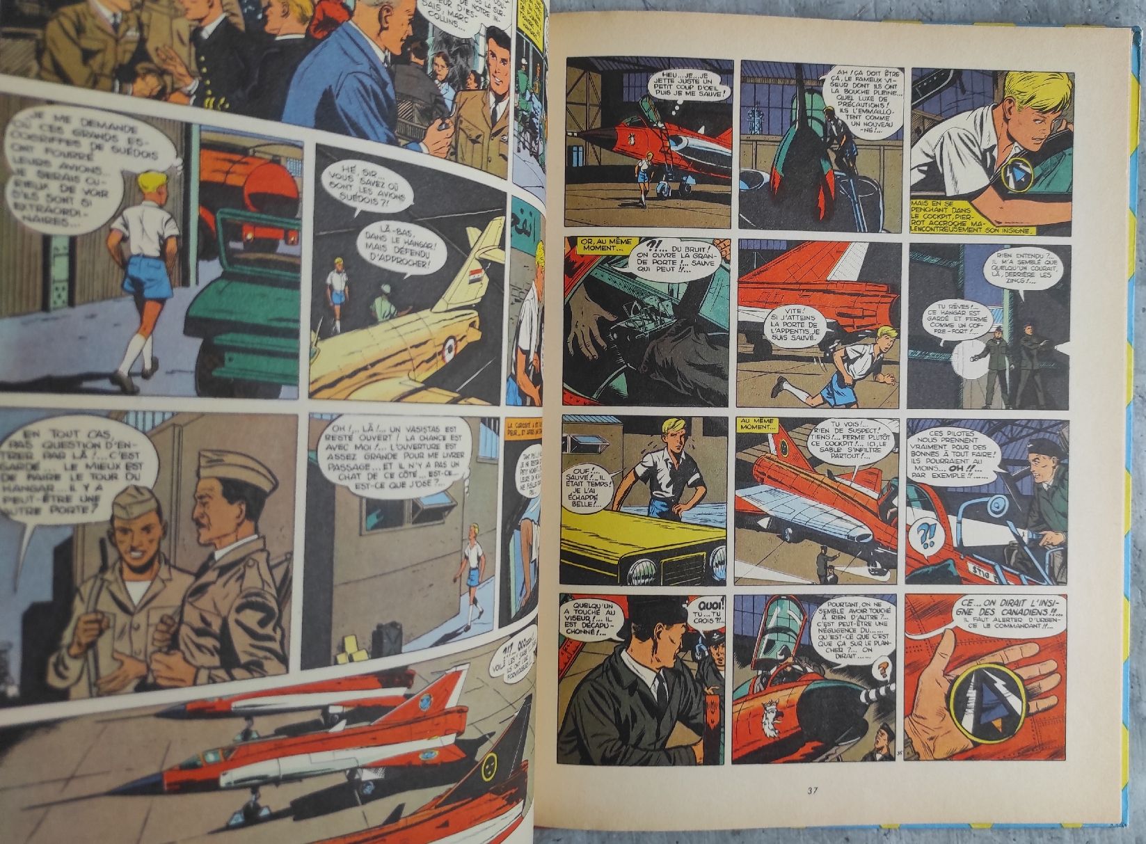 Comics: DAN COOPER 5. Duel dans le Ciel  EO Lombard ***1962*** – Gebraucht aus Biel/Bienne von pijama 7
