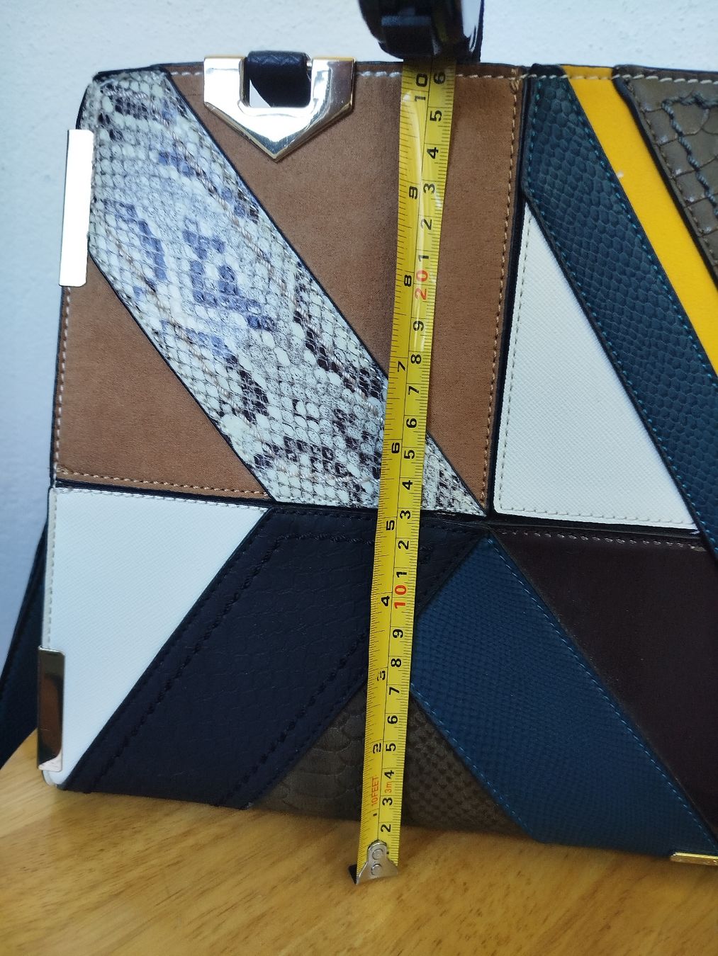 Borse da donna: River Island Tote Bag, Geometric Patchwork Unique style ! – Nuovo e nell'imballaggio originale da Genève venduto da jze_c9tt 7