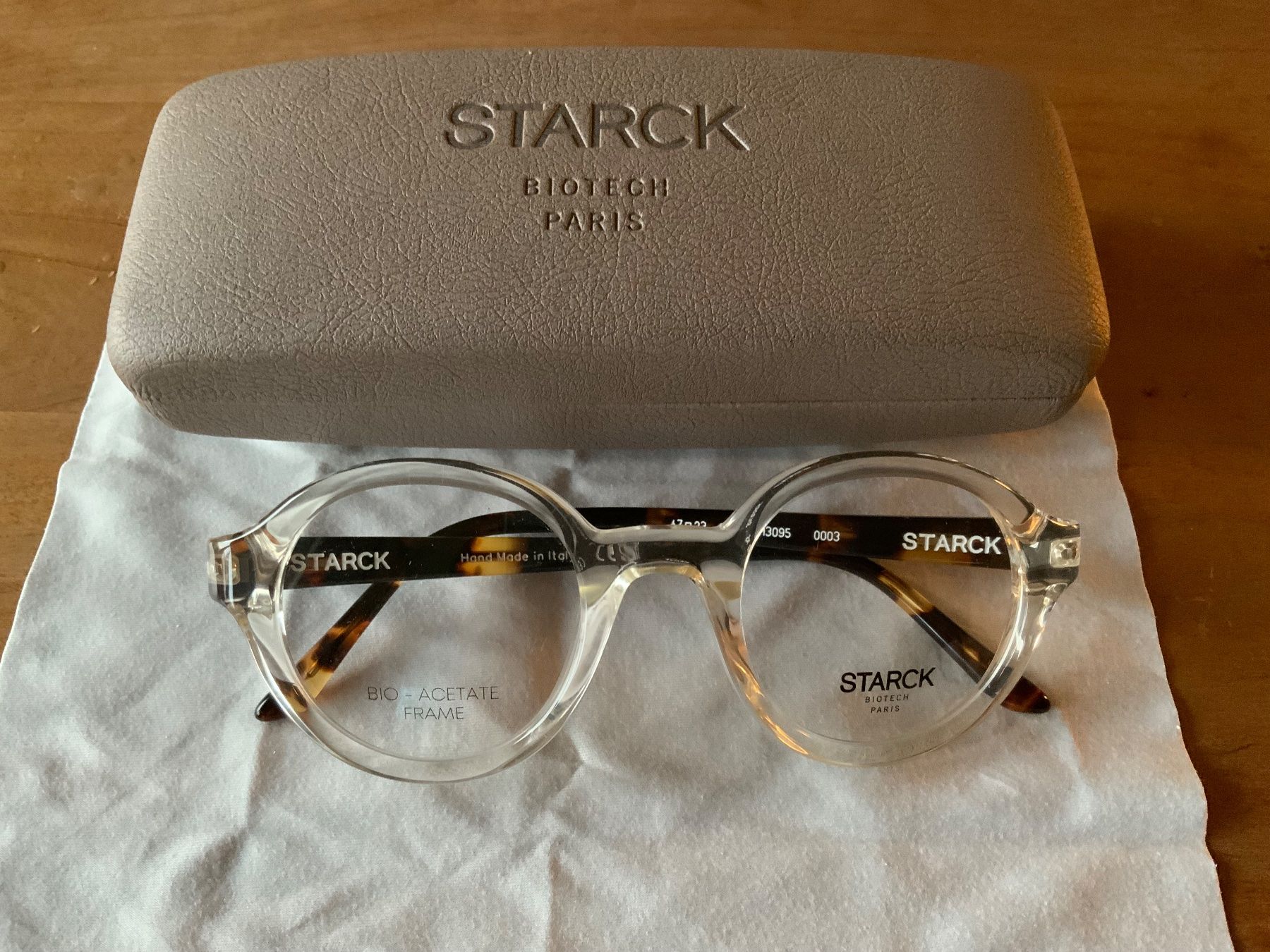 Brillen & Gläser: Starck Brille, neu, transparent/braun gemustert – Neu (gemäss Beschreibung) aus Kilchberg ZH von leon88888888