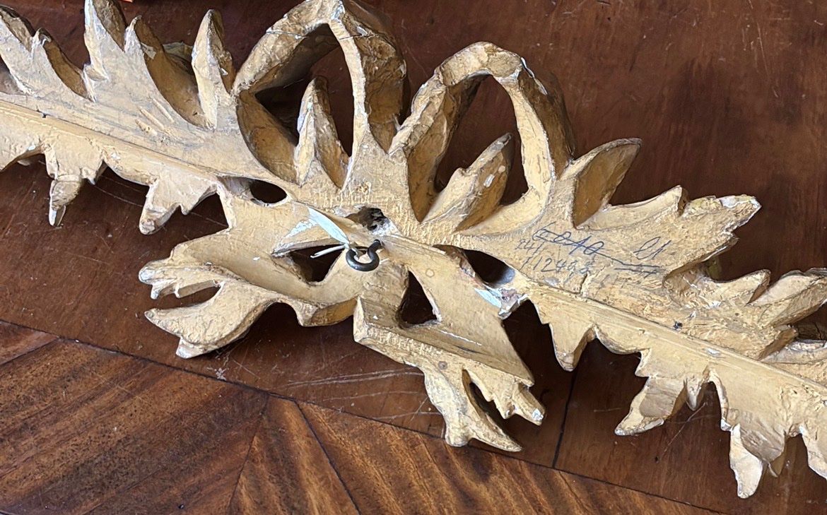 Tutte le decorazioni: Élément en bois doré et sculpté s.XIX – Usato da Genève venduto da gen_sk2c 2