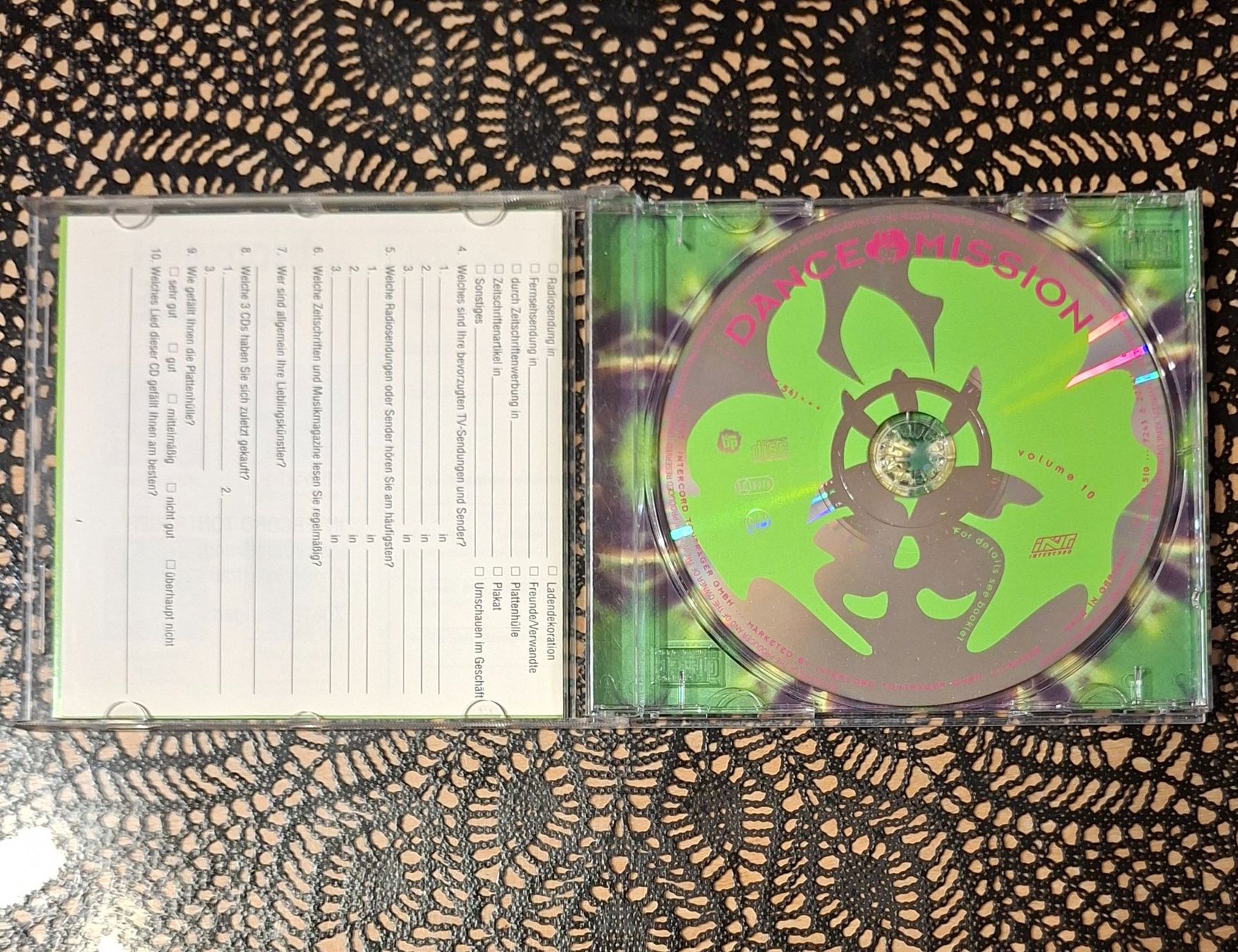 CD: Dance Mission Vol. 10, CD 1995, Hit Compilation, Sampler – Usato da Amriswil venduto da Celini3 2