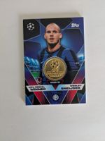 Topps match attax medal winner Sneijder