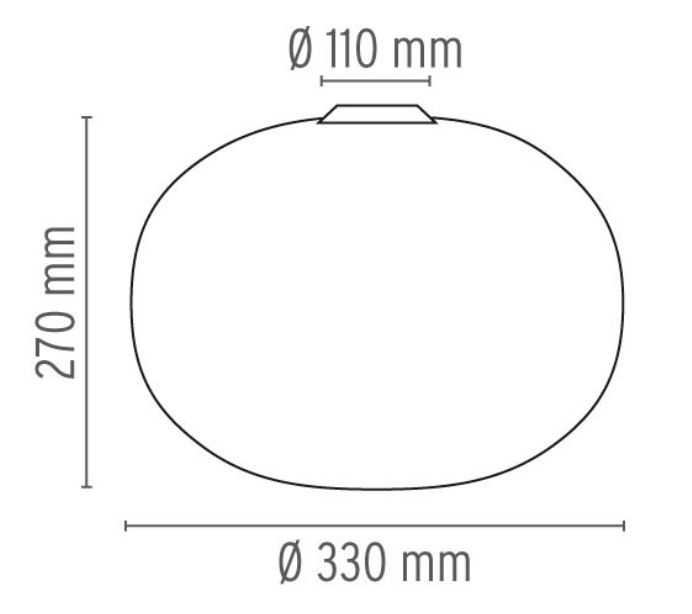 Flos Lustres & lampes de plafonds: FLOS GLO-BALL C1 Deckenlampe – D'occasion à Bern par miro-co. 5