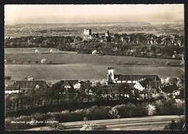 Mariastein, Ortsansicht gegen Ruine Land