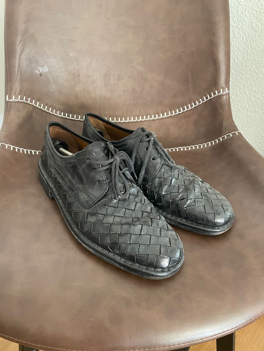 Herrenschuhe: Sioux Flechtleder Loafers Gr. 44 / 45 – Gebraucht aus Baden von deyaene
