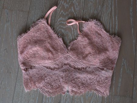 Missguided Bralette aus Spitze – pink