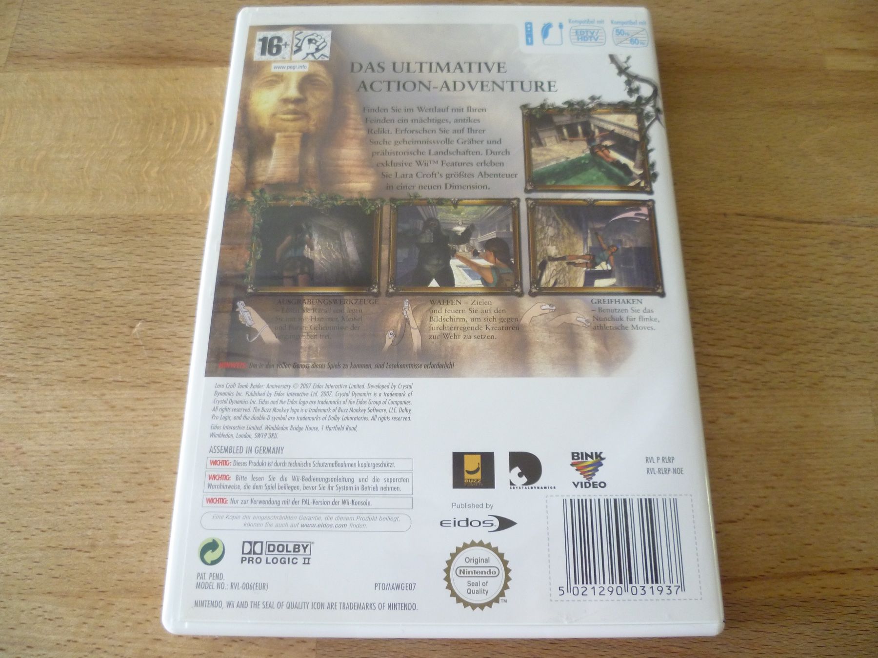Nintendo Giochi: Lara Croft Tomb Raider Anniversary - Nintendo Wii – Usato da Thalwil venduto da ranx 2