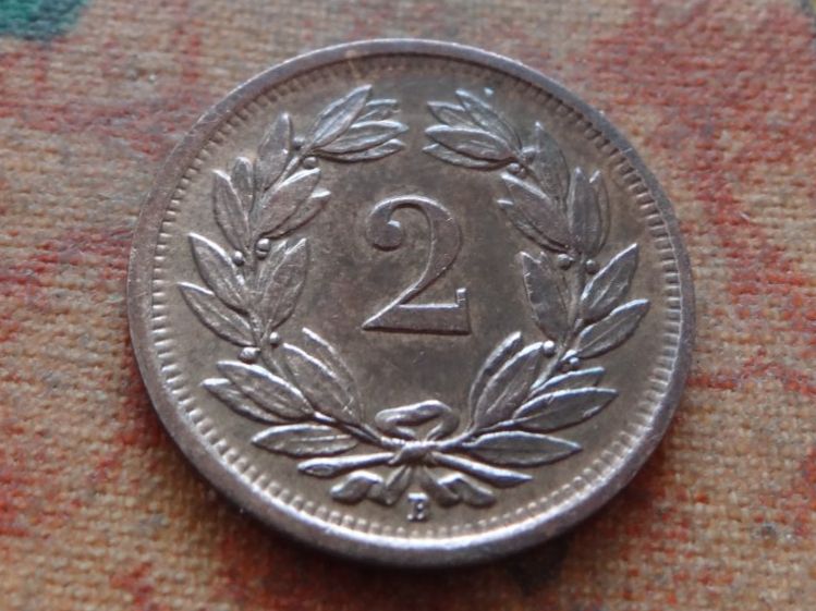 Tutti le monete: 2 Rp. 1937  (B) – Usato da Romanel-sur-Lausanne venduto da Swift13 1