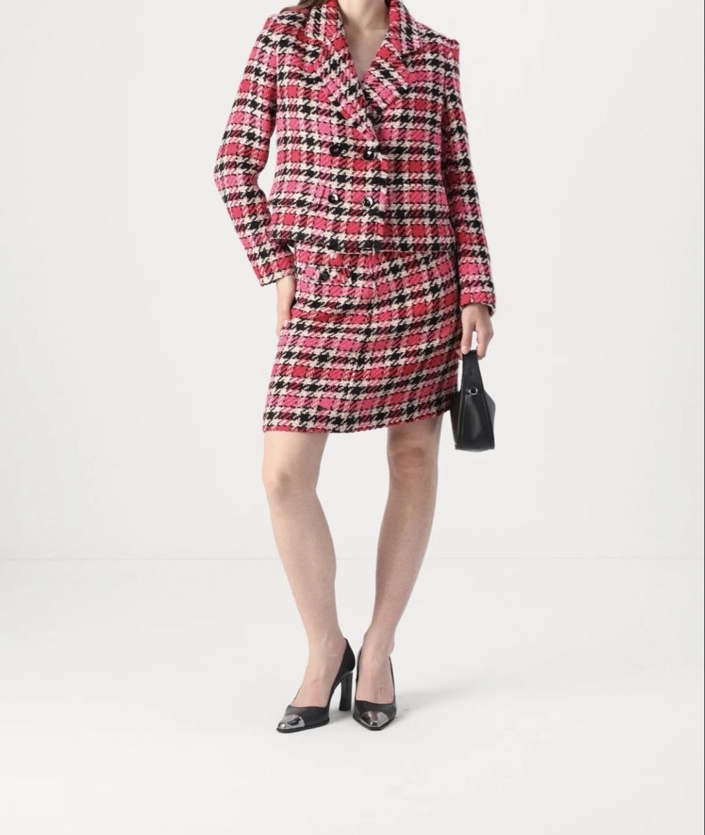 Marc Cain Lotti di vestiti: Neu: Marc Cain Mini Rock und Blazer Grösse 2 – Nuovo e nell'imballaggio originale da Schindellegi venduto da soleya