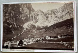 Kabinettfoto, Leukerbad und Gemmi
