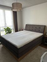 Neuwertiges Boxspringbett 160x200 mit Bettkasten & Garantie