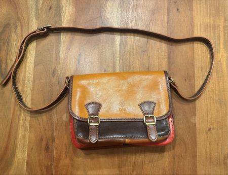 Florence Echt Leder Handtasche, neuwertig, Made in Italia