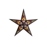 NEU starlightz - jaipur brown/yellow Leuchtstern M