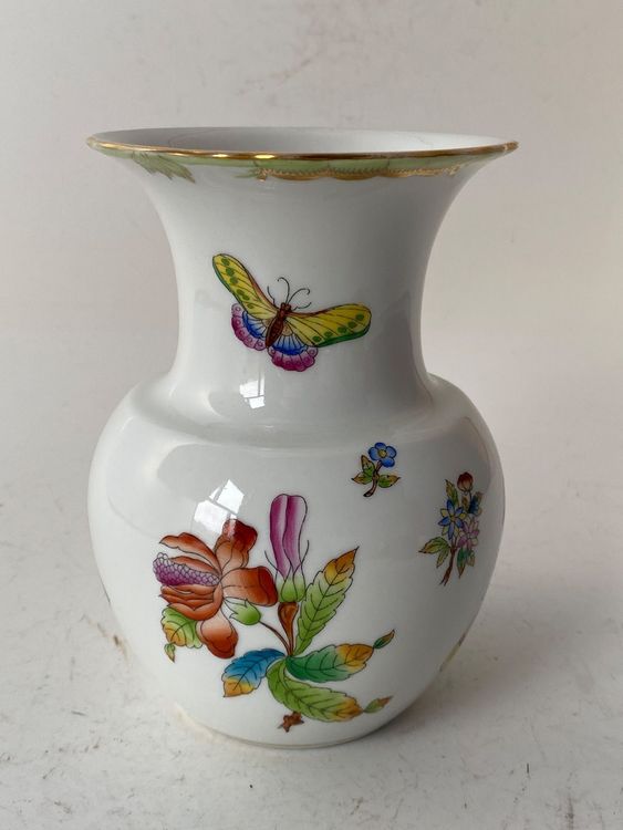 Schöne Vase Porzellan HEREND Hungary Kaufen auf Ricardo