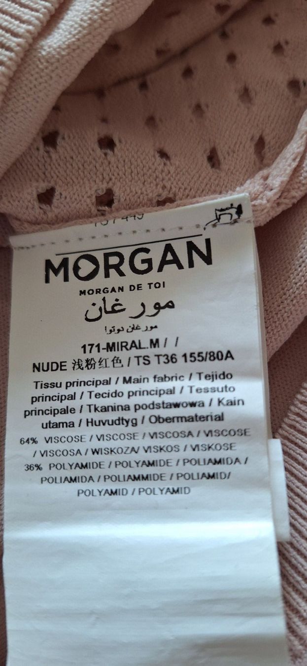 Morgan T-shirt: Morgan, t-shirt rose – Nuovo (secondo la descrizione) da Lussery-Villars venduto da pousinete02 4