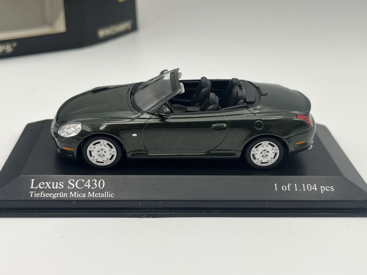 Lexus Modellini d'auto: Lexus SC 430, 1:43 Minichamps – Usato da Broc venduto da Jenson7 2