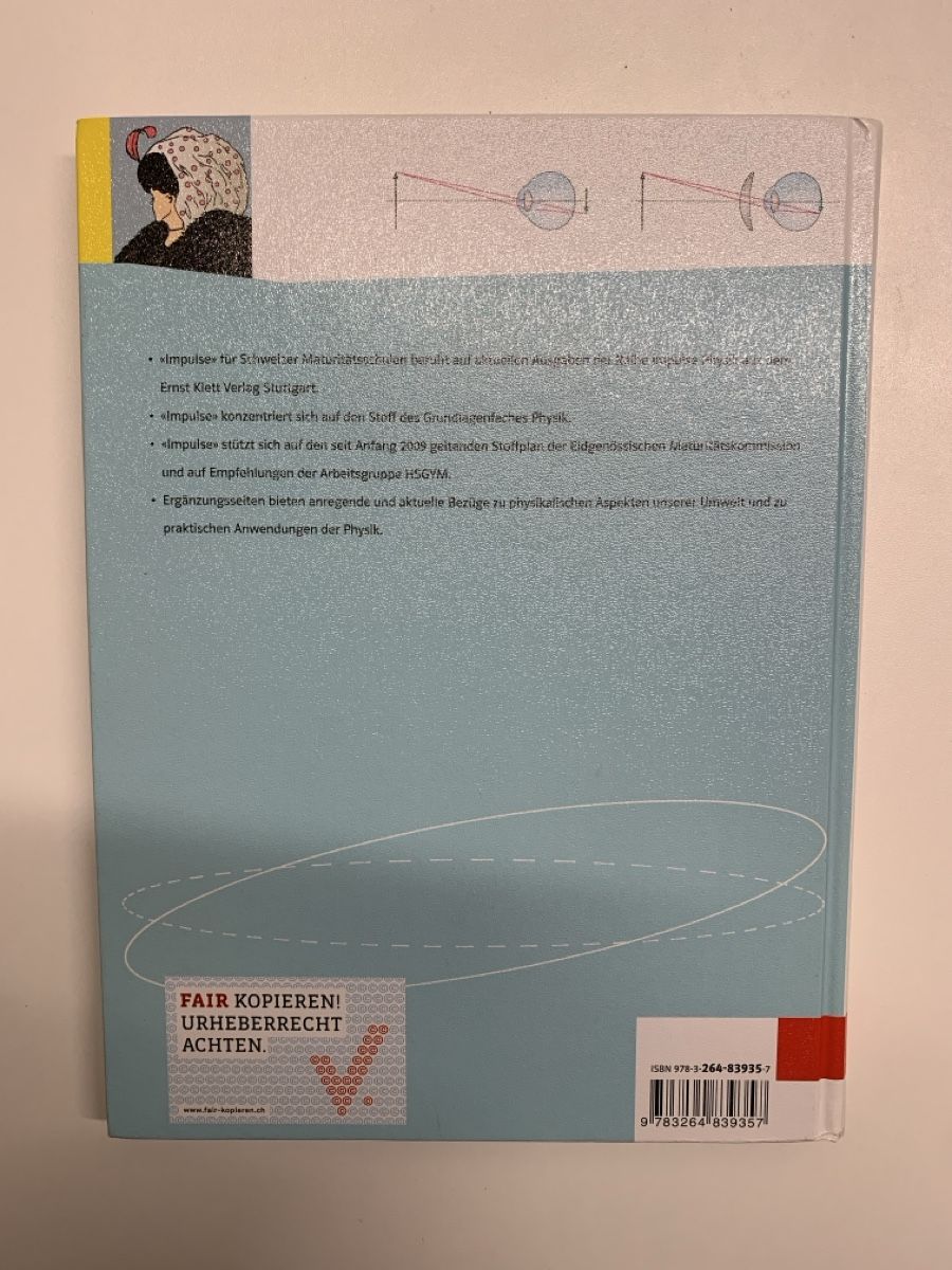 Bücher: Impulse Physik Buch – Gebraucht aus Wiggen von Antoniotto 1