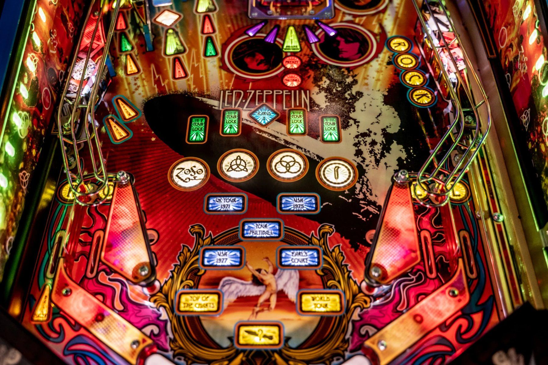 Stern Pinball Flipper: Led Zeppelin LE + Topper Stern Flipperkasten – Usato da Carì venduto da Max1102 6