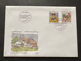 Sonderbrief FDC CH 1994  (R498)