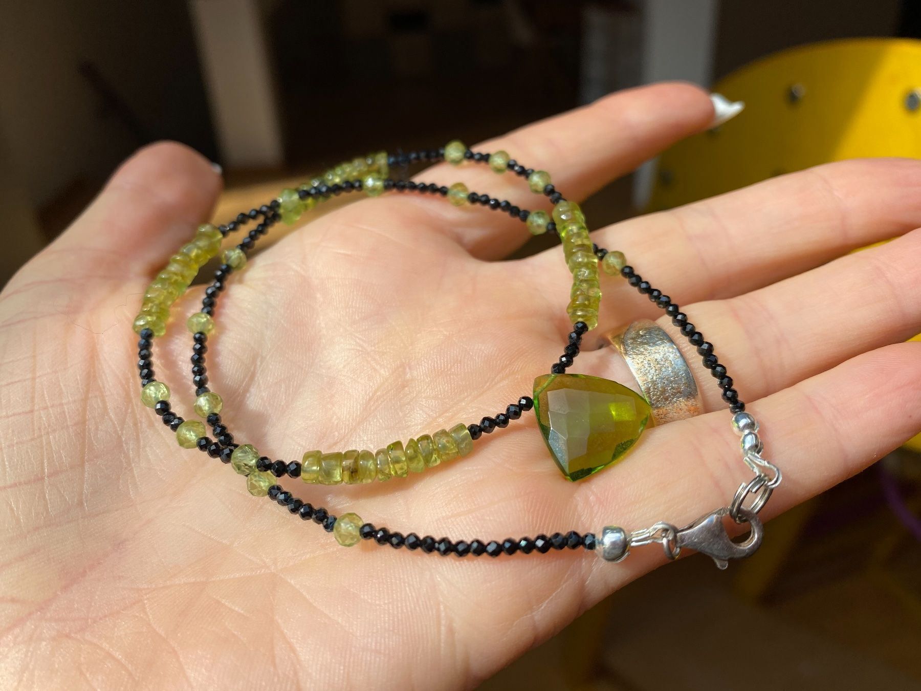 Catenine: Unikat Peridot, Spinell Kette NEU – Nuovo (secondo la descrizione) da Basel venduto da Chili007 2